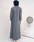 Pebble Grey Smart Look Jilbab